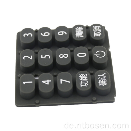 Fernbedienung Customized 15-Taste Silikon-Tastatur